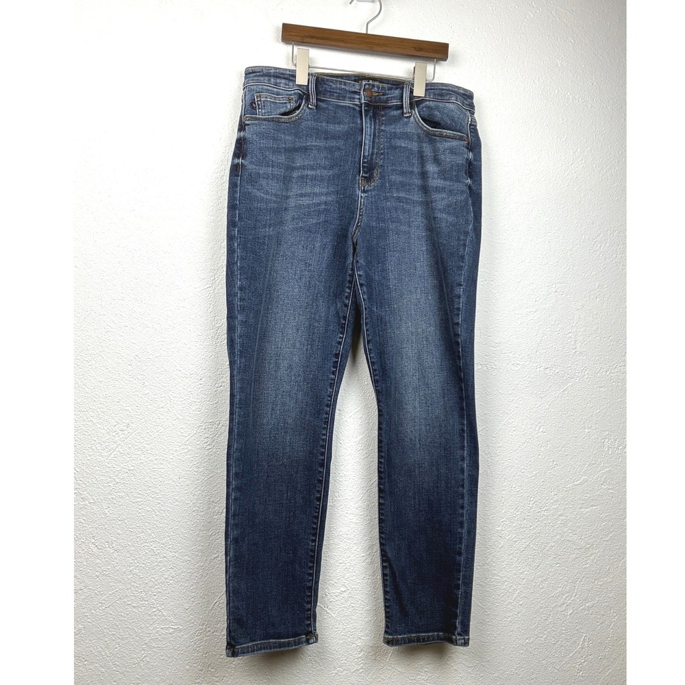 Judy Blue Dark Wash Slim Fit Jeans - 15/32 - High Rise Denim Casual Classic